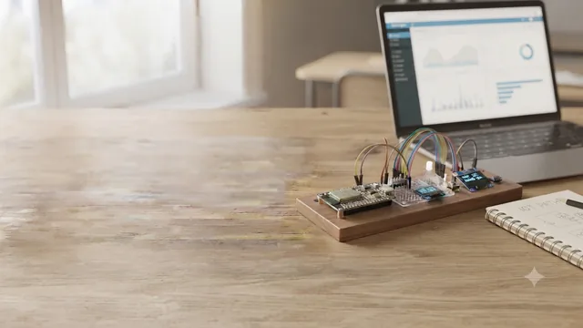 ESP32 IoT dashboard learning path workspace