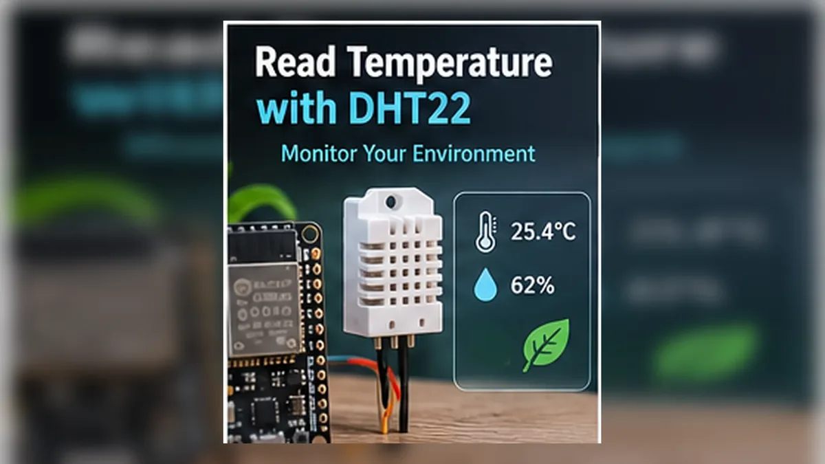 Read Temperature Dht22 guide illustration